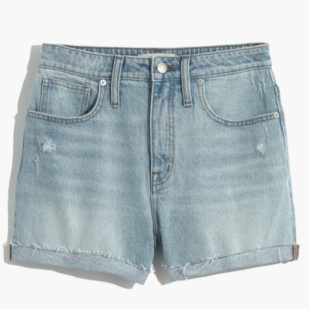 Madewell The Curvy High-Rise Denim Shorts, Size 35, NWOT